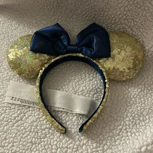 Gold Sequin Mickey ears